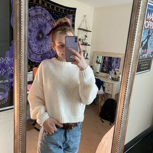 Cropped sweater